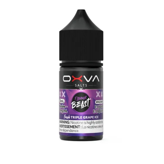 Flavour Beast x OXVA E-liquid - Fresh Triple Grape Ice