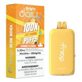 Drip'n Daily 30ML Disposable - Just Banana 20MG