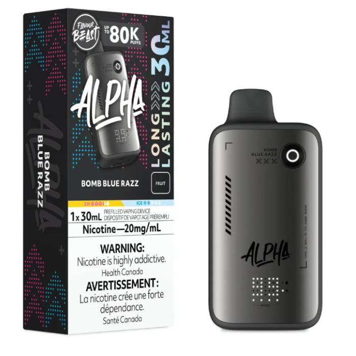 Flavour Beast Alpha 80K - Bomb Blue Razz