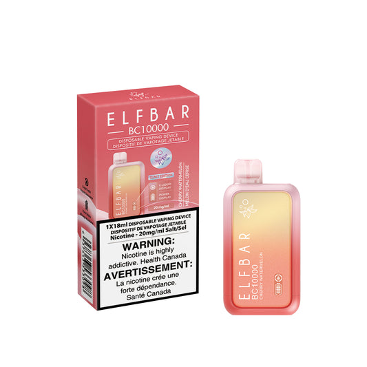 ELF Bar BC10K 18ml Disposable Vape - Cherry Watermelon