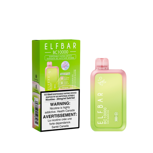 ELF Bar BC10K 18ml Disposable Vape - Kiwi Guava Ice