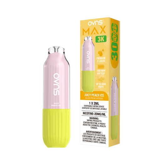 OVNS Max 3k - Juicy Peach Ice