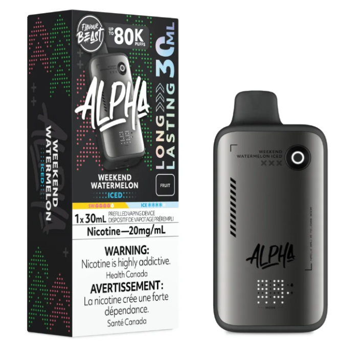 Flavour Beast Alpha 80K - Weekend Watermelon Iced
