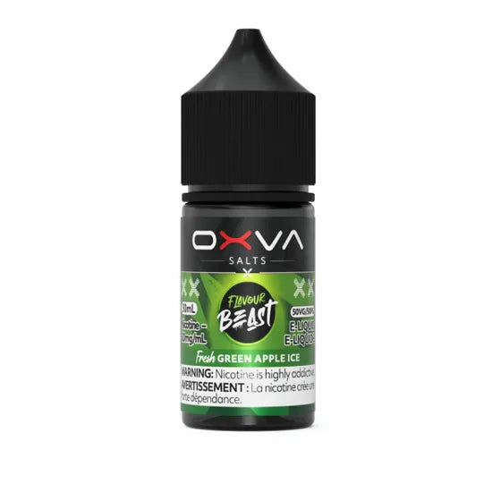 Flavour Beast x OXVA E-liquid - Fresh Green Apple Ice