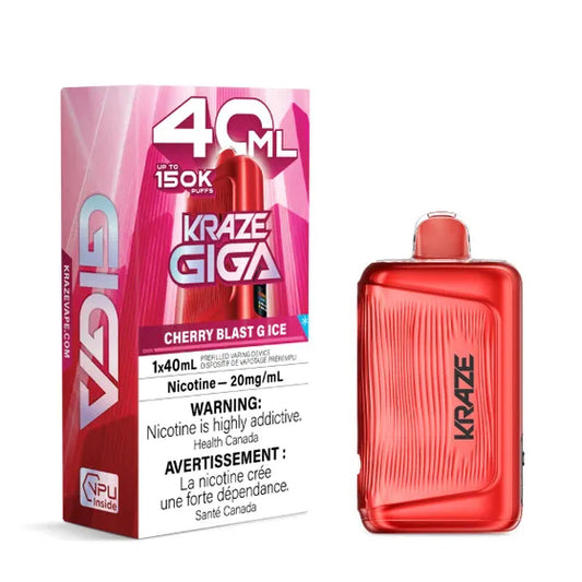 Kraze Giga - Cherry Blast G Ice
