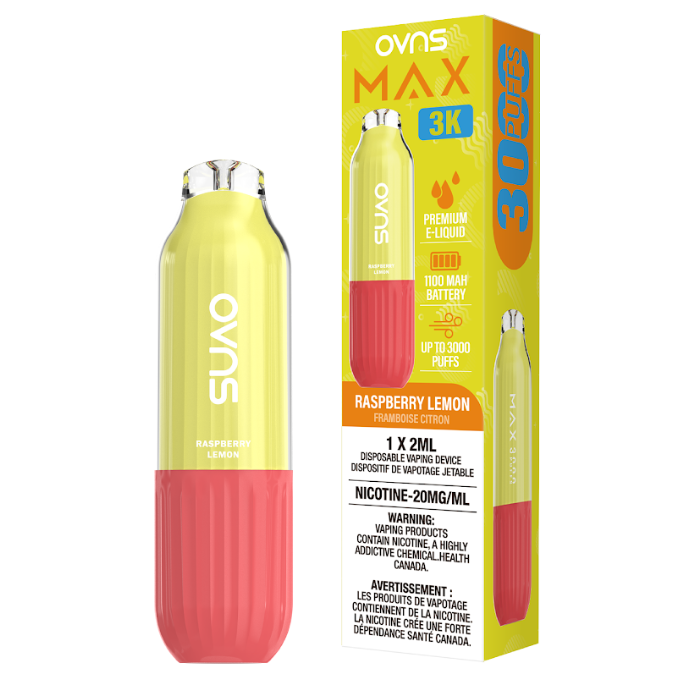 OVNS Max 3k - Raspberry Lemon