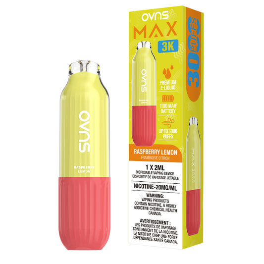 OVNS Max 3k - Raspberry Lemon