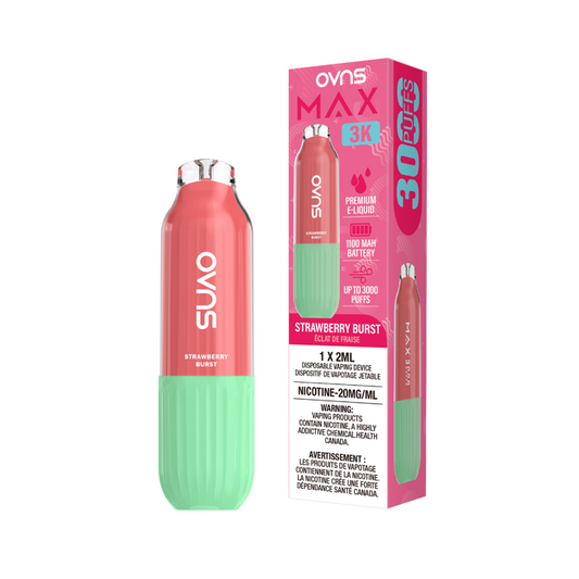 OVNS Max 3k - Strawberry Burst