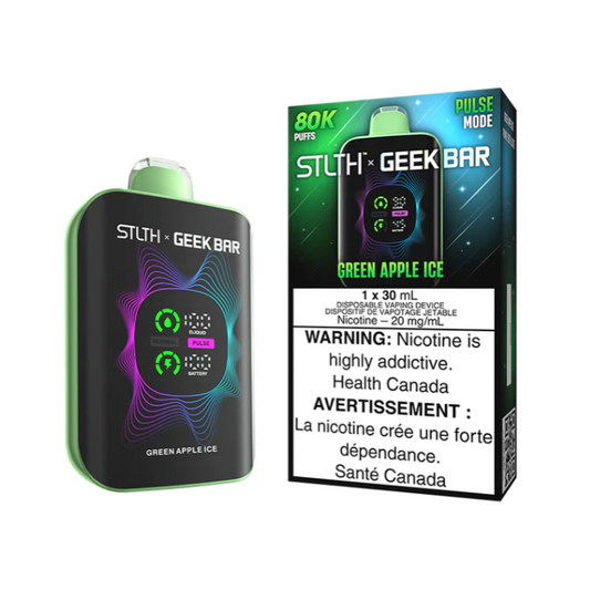 Stlth X Geek Bar - Green Apple Ice