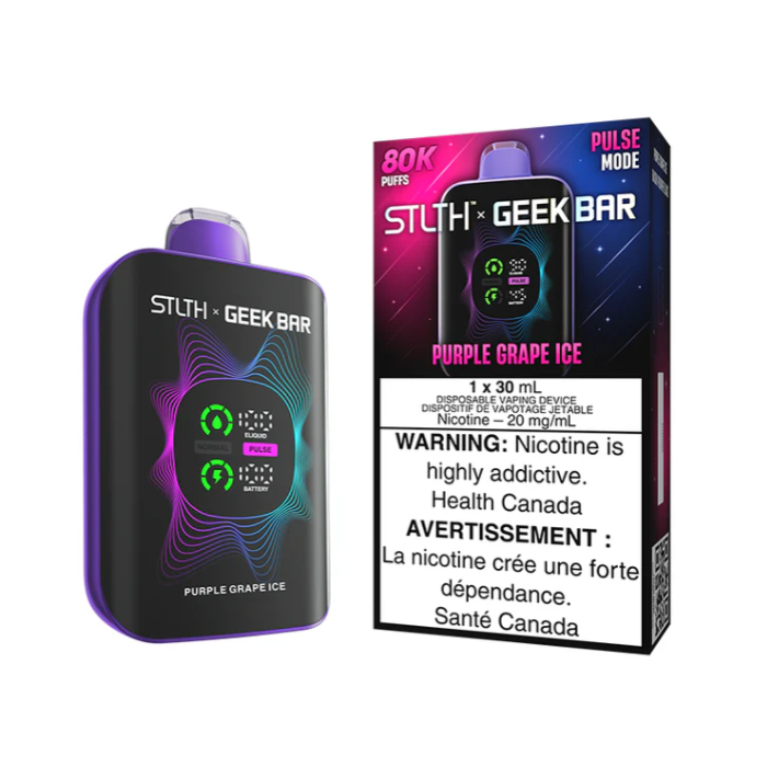 Stlth X Geek Bar - Purple Grape Ice