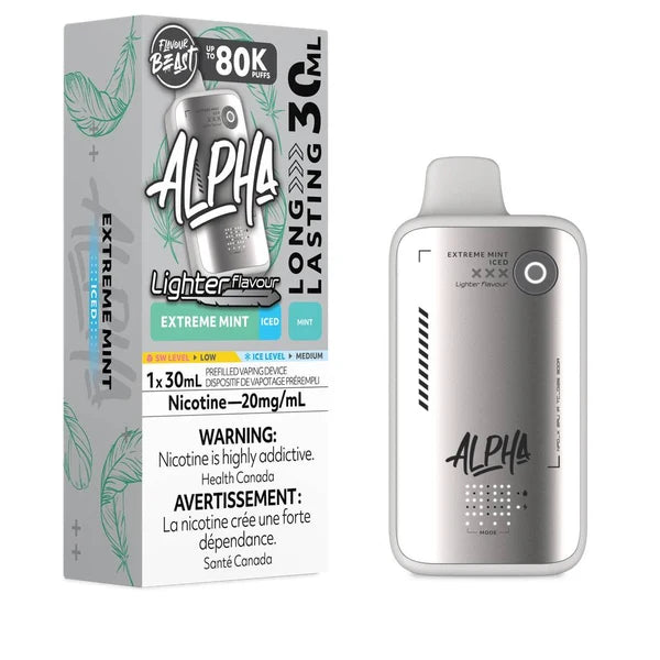 Flavour Beast Alpha Disposable - L.S. Extreme Mint Iced 20MG