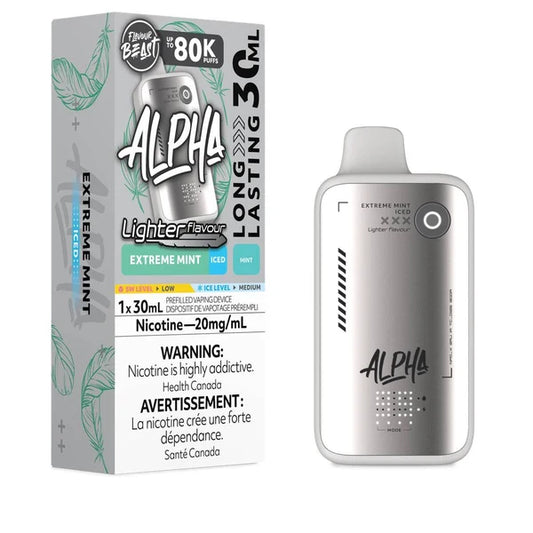 Flavour Beast Alpha Disposable - L.S. Extreme Mint Iced 20MG