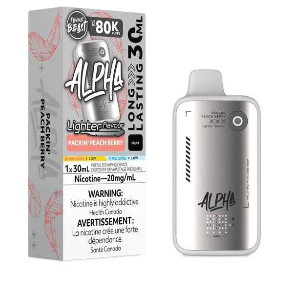 Flavour Beast Alpha Disposable - L.S. Packin' Peach Berry 20MG